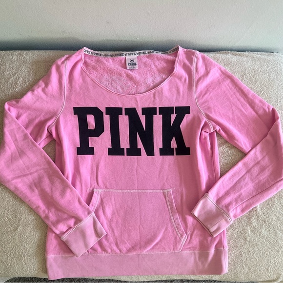 PINK Victoria's Secret Sweaters - PINK Victoria's Secret Pink Pullover